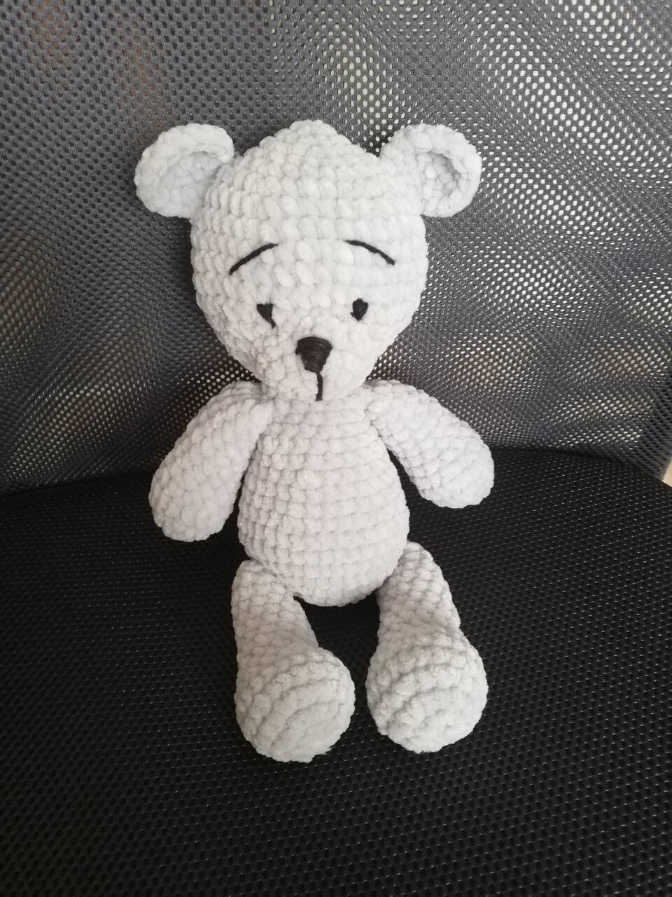 zabawka miś z włóczki zabawka miś z włóczki