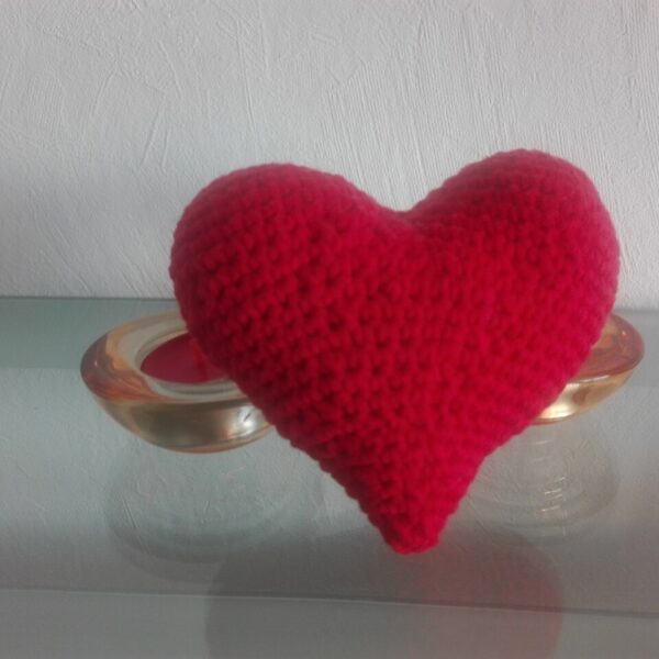 serduszko z włóczki